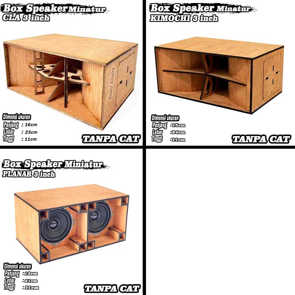 Box Speaker Miniatur 3 INCH