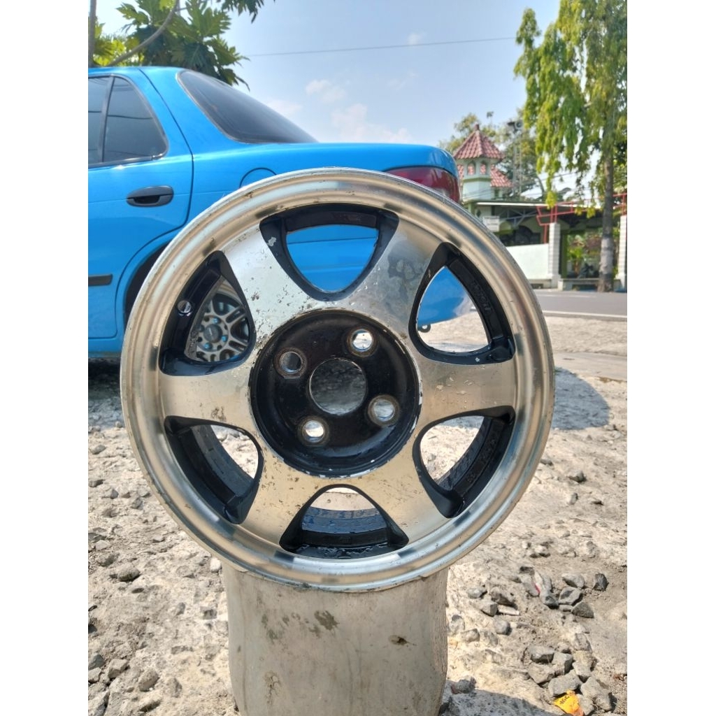 pelek R14 ORI Toyota pcd 100