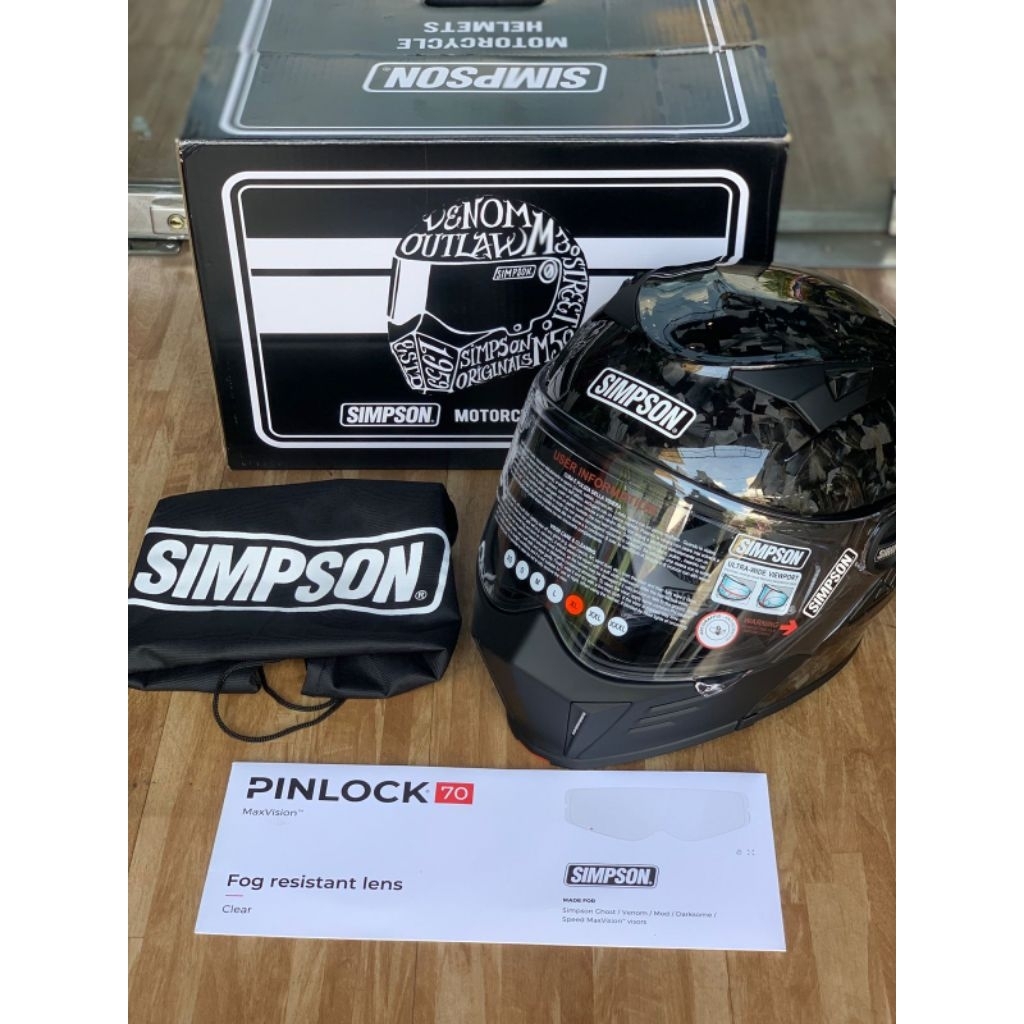 HELM MODULAR SIMPSON DARKSOME CARBON FORGED