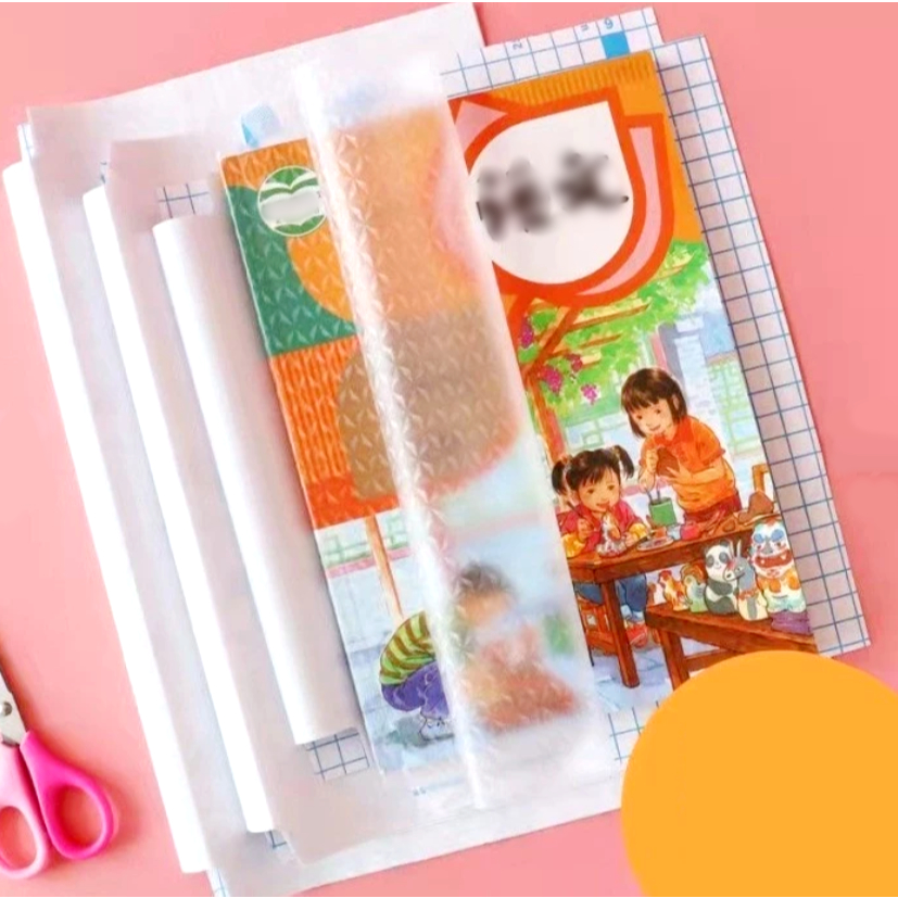 (100LBR = 1KG) PB 369 SAMPUL BUKU STIKER SELF ADHESIVE BOOK COVER BUKU DIAMOND SD/SMP/SMK ANTI AIR