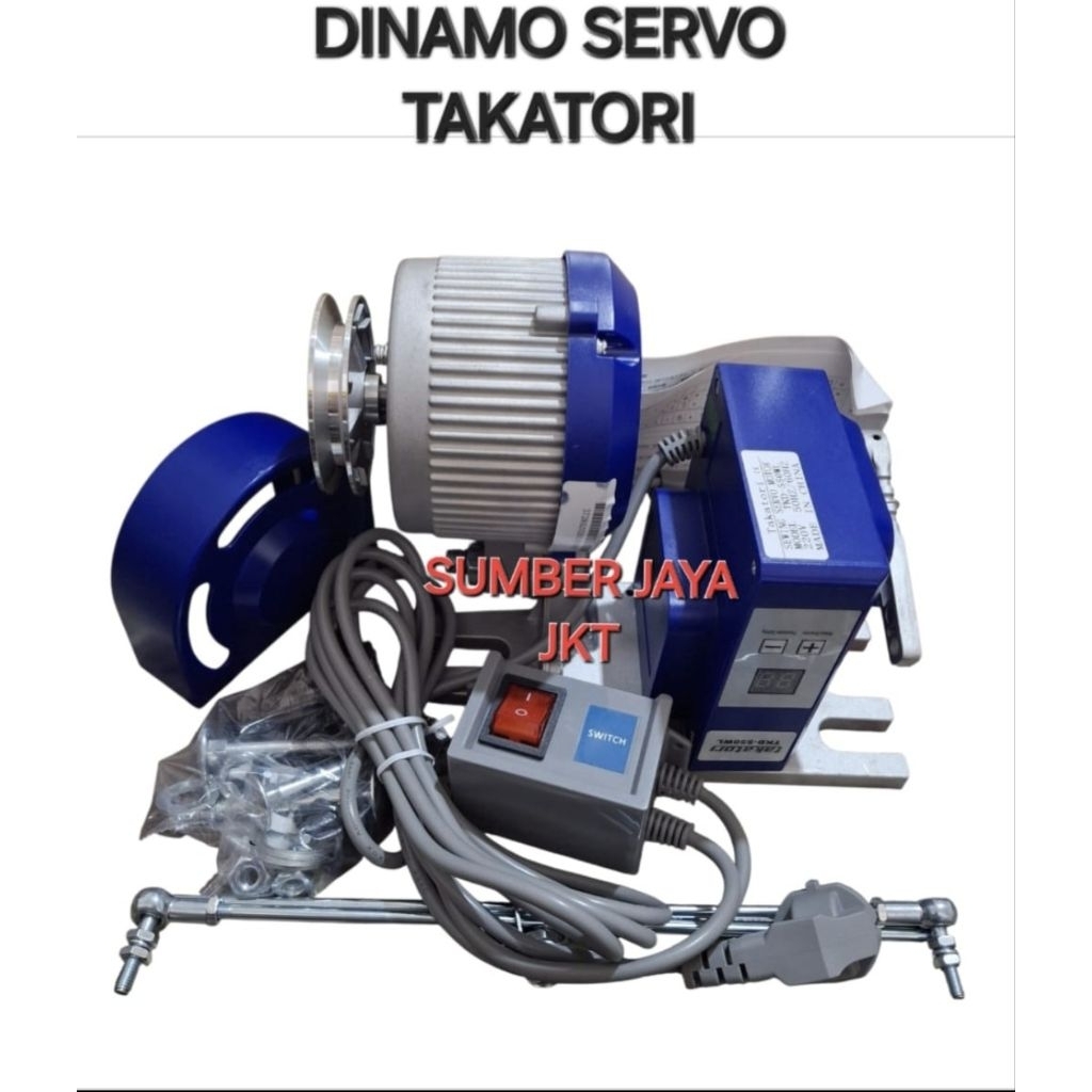 dinamo servo Takatori mesin jahit/obras/kam typical dll