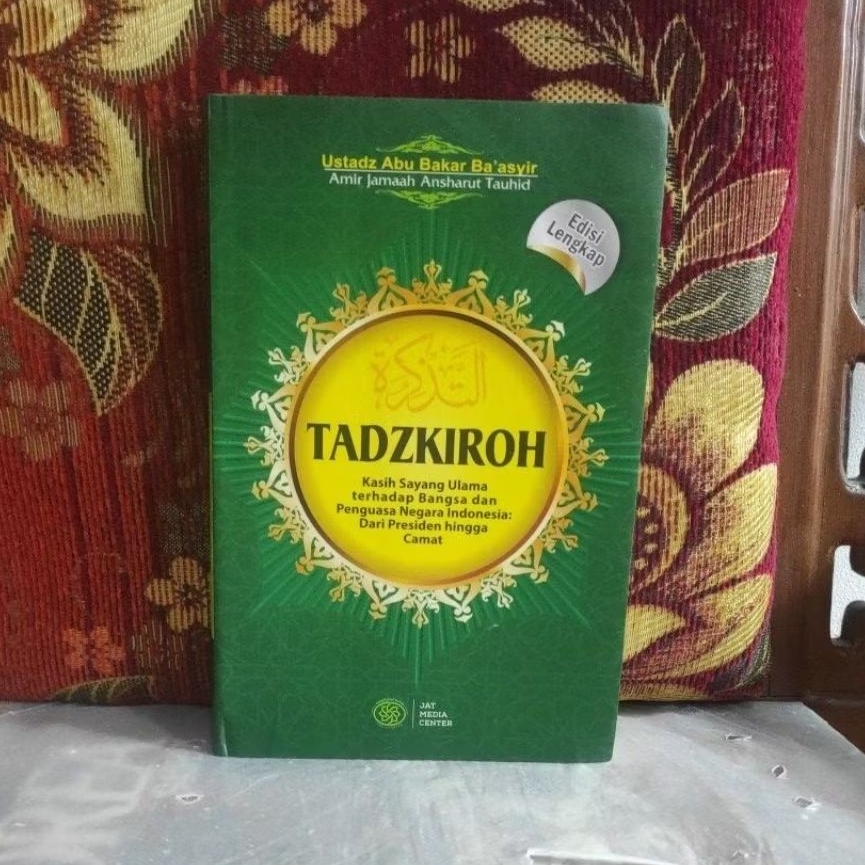 Buku Original TADZKIROH Ustadz Abu Bakar Ba'asyir Bekas