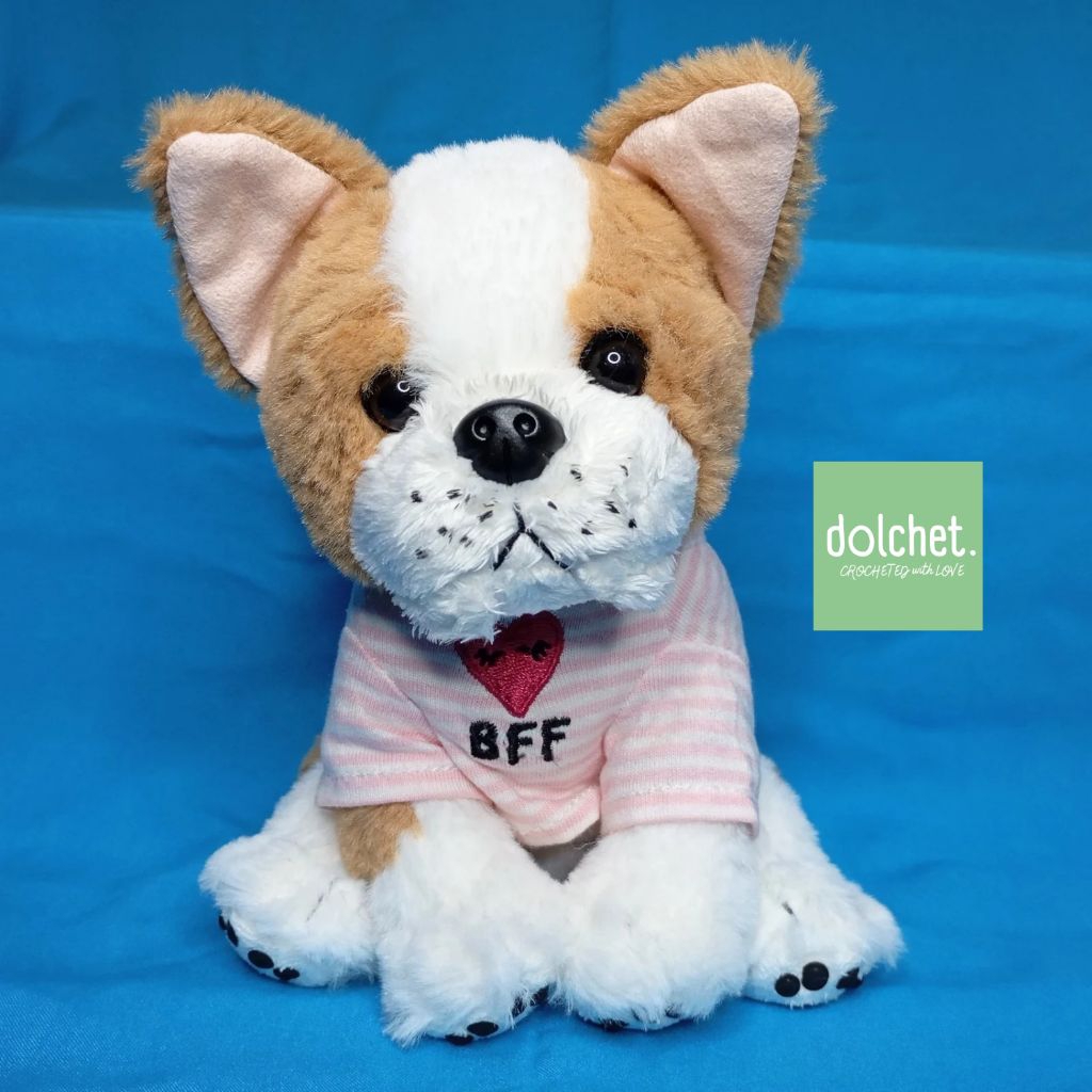 Boneka Anjing "Muffin the French Bulldog" TOPModel by Depesche Soft Toy Premium