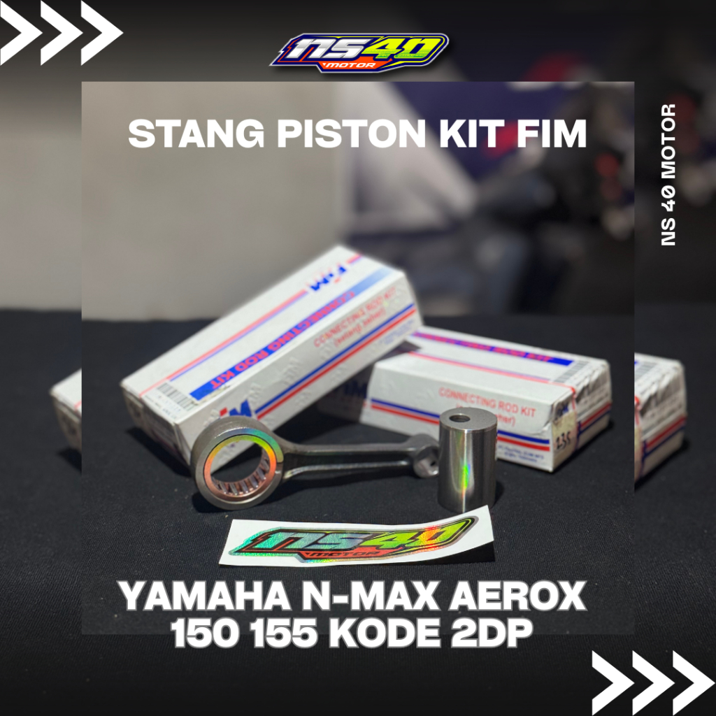 Stang Seher Fim Stang Piston NMax Old 150 New Aerox Old 155 New Pen 14 Pin 14 Fim Original Connectin