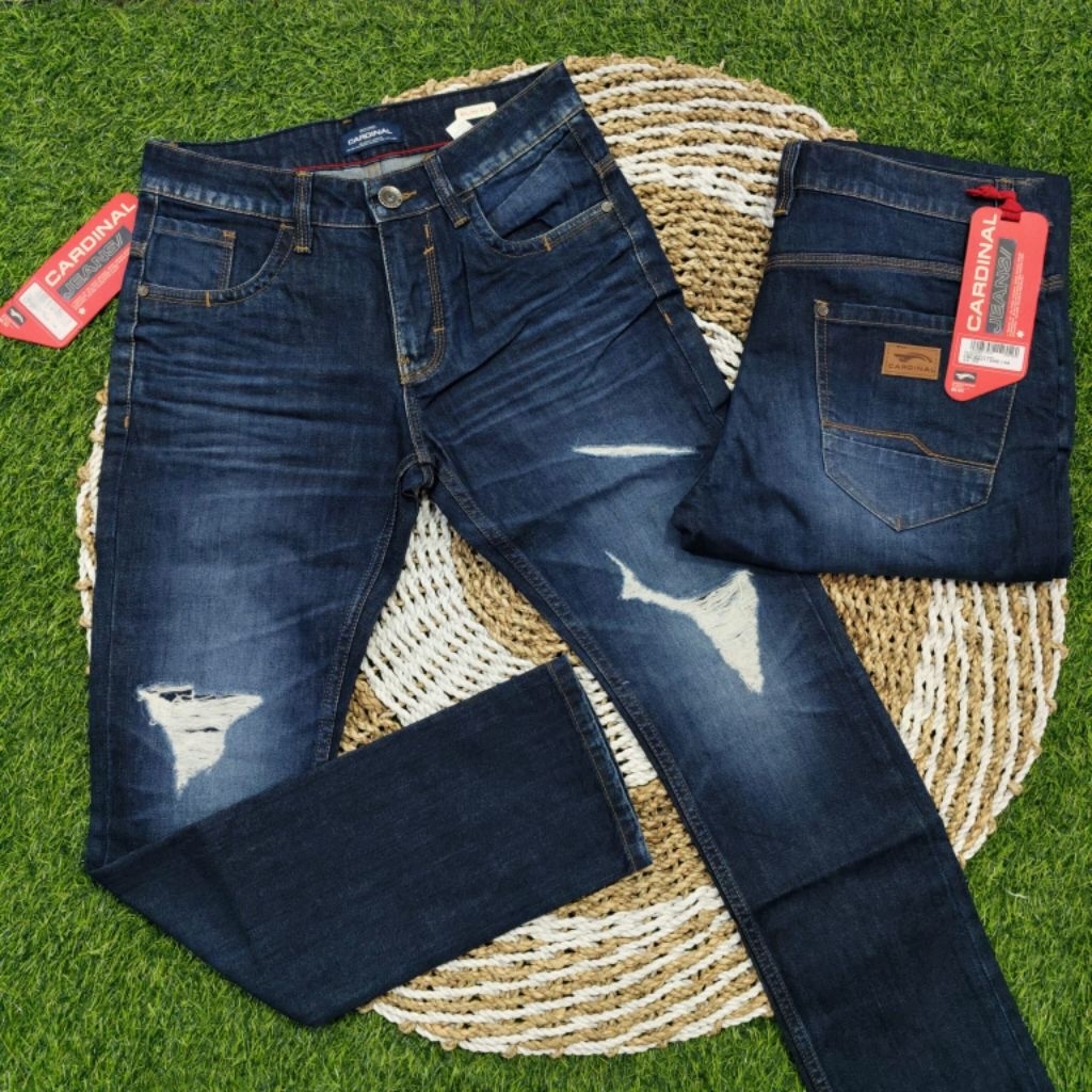 CELANA JEANS CARDINAL ORIGINAL SOBEK SLIMFIT NON STRETCH