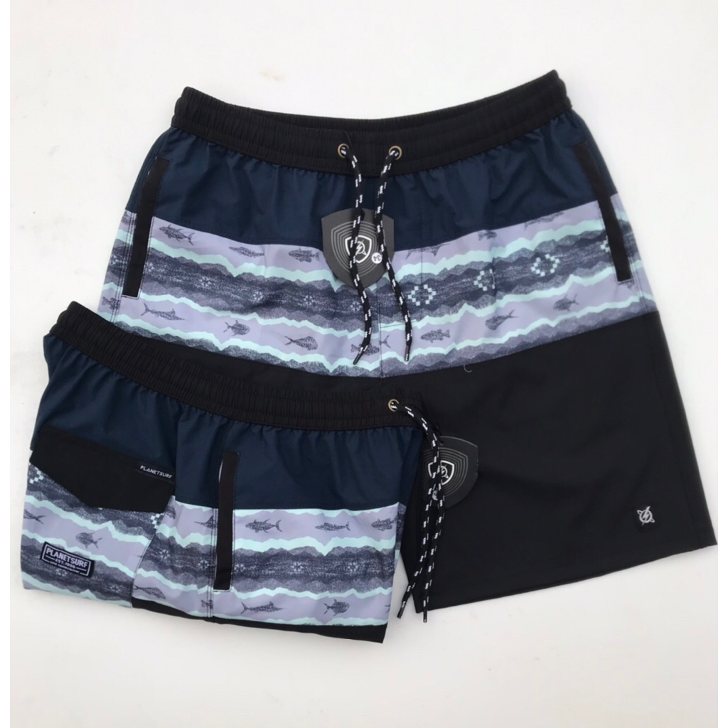 BOARDSHORT PENDEK KOLOR PRIA DEWASA PANTAI