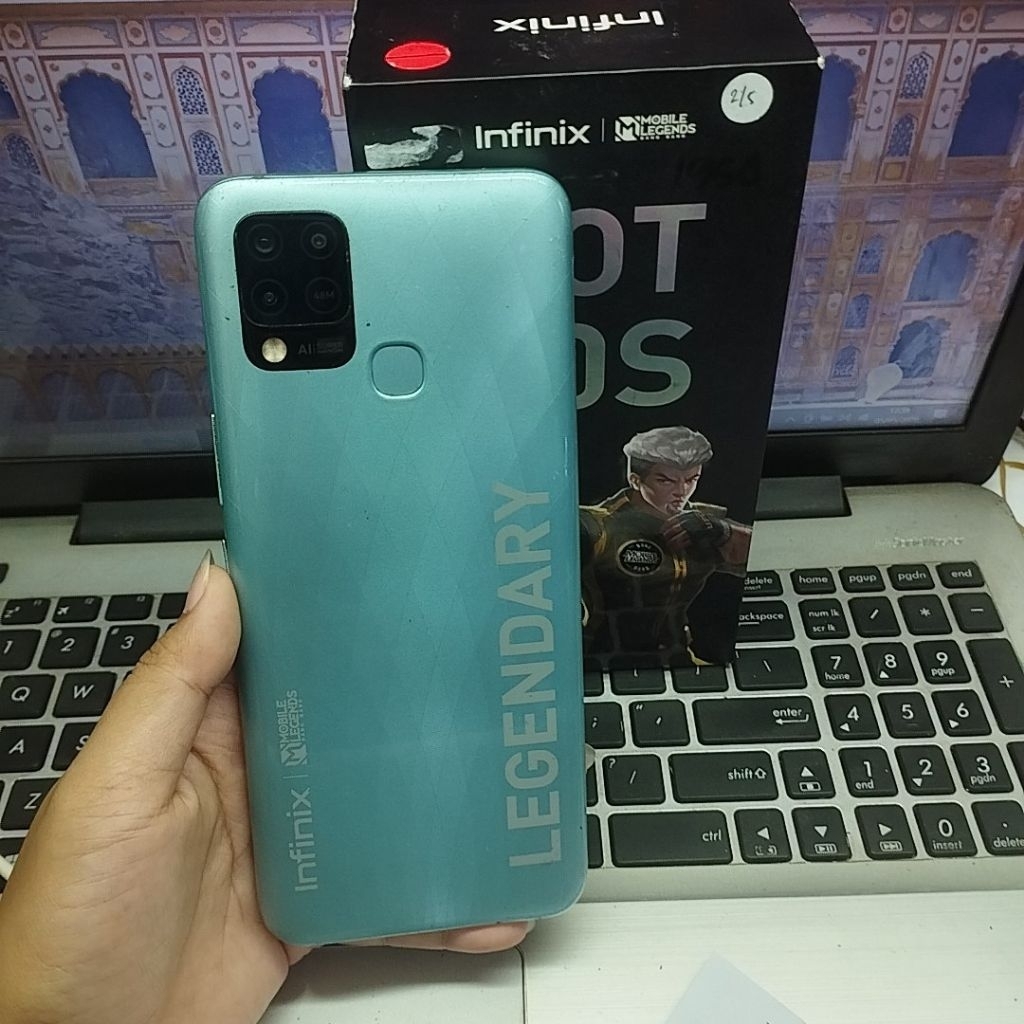 Infinix Hot 10s Nfc 4/64GB Second Ori
