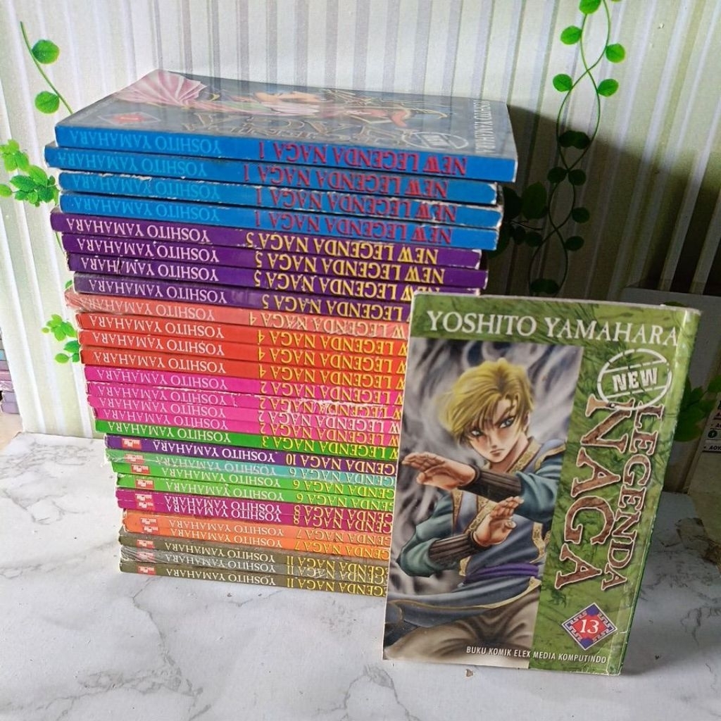 ( Bisa Cod ) Komik Legenda Naga New Preloved 1-17 cabutan