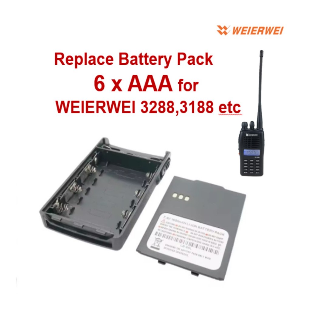Casing Baterai AAA HT WEIERWEI Type VEV 3288S 3288D V16 V18 FC77 FC7