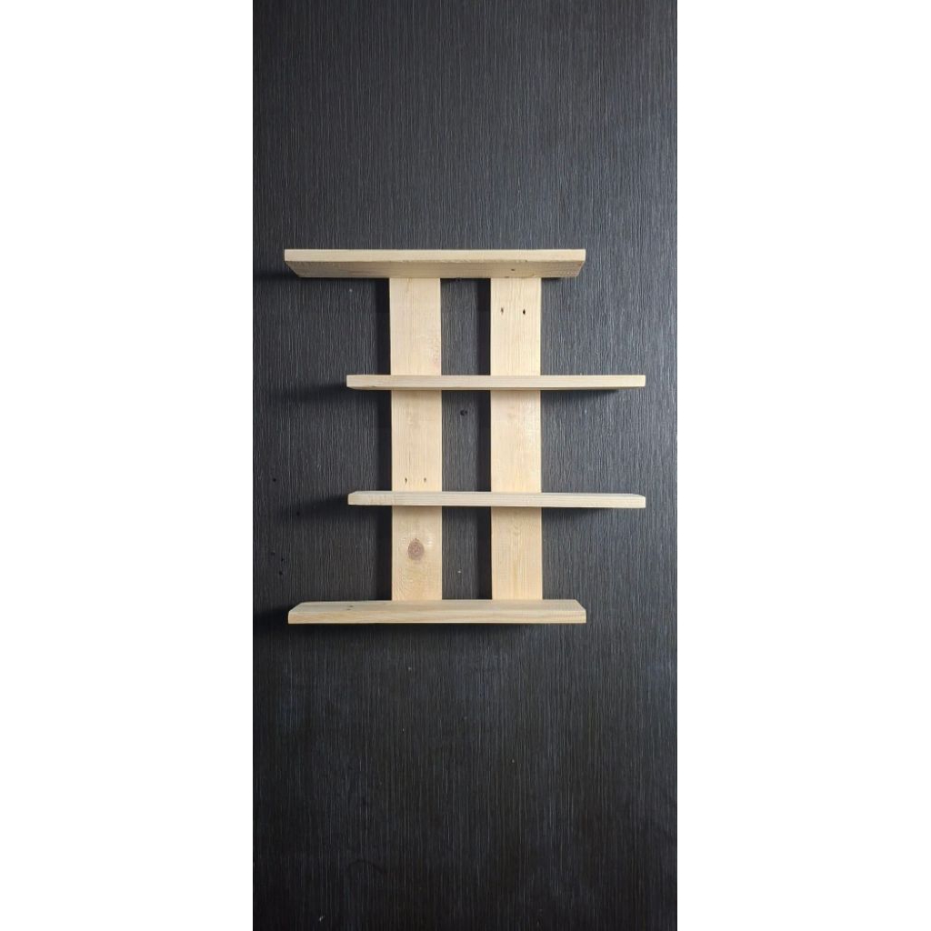 rak dinding kayu palet