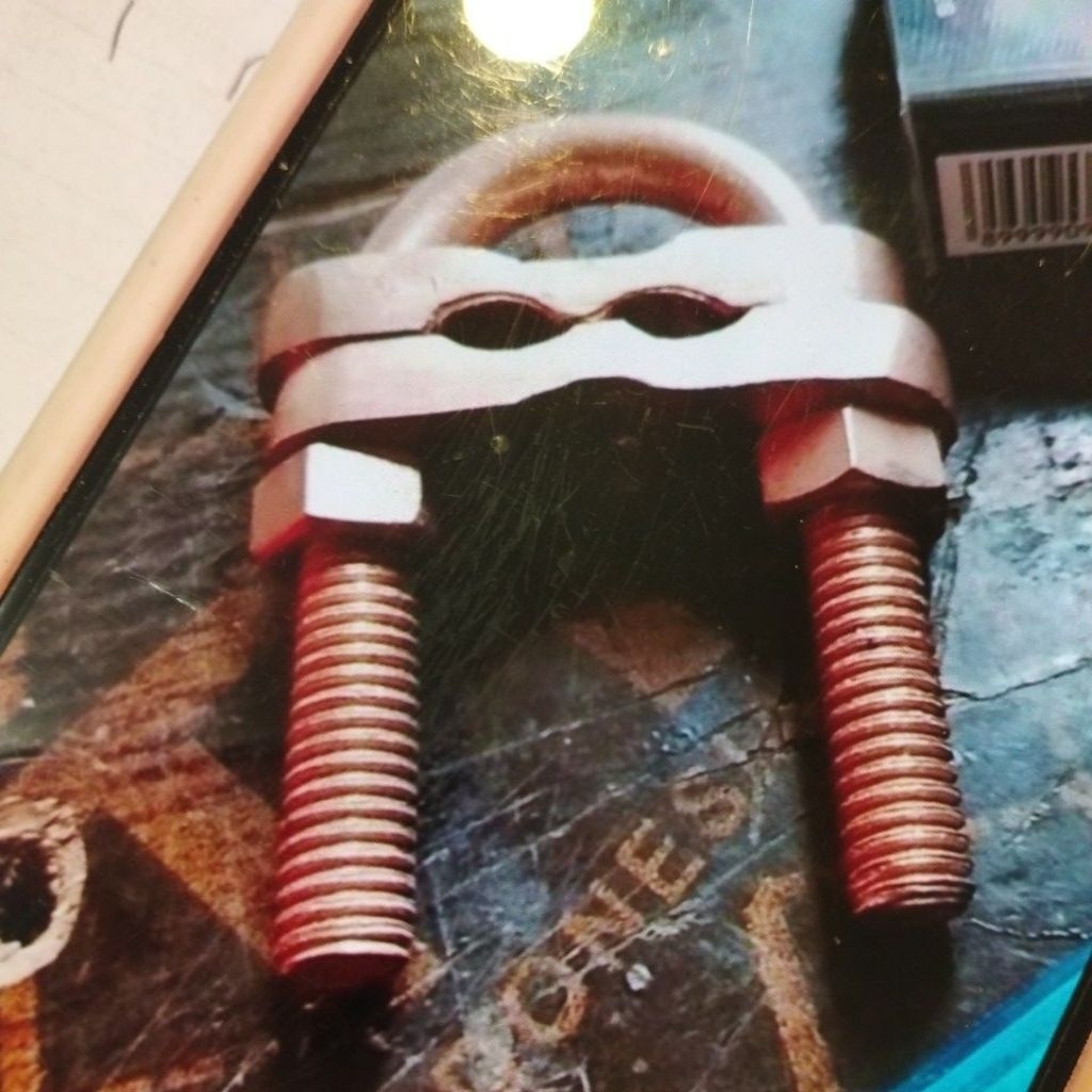 KLEM U BOLD BOLT 2 WAY 3/4 5/8