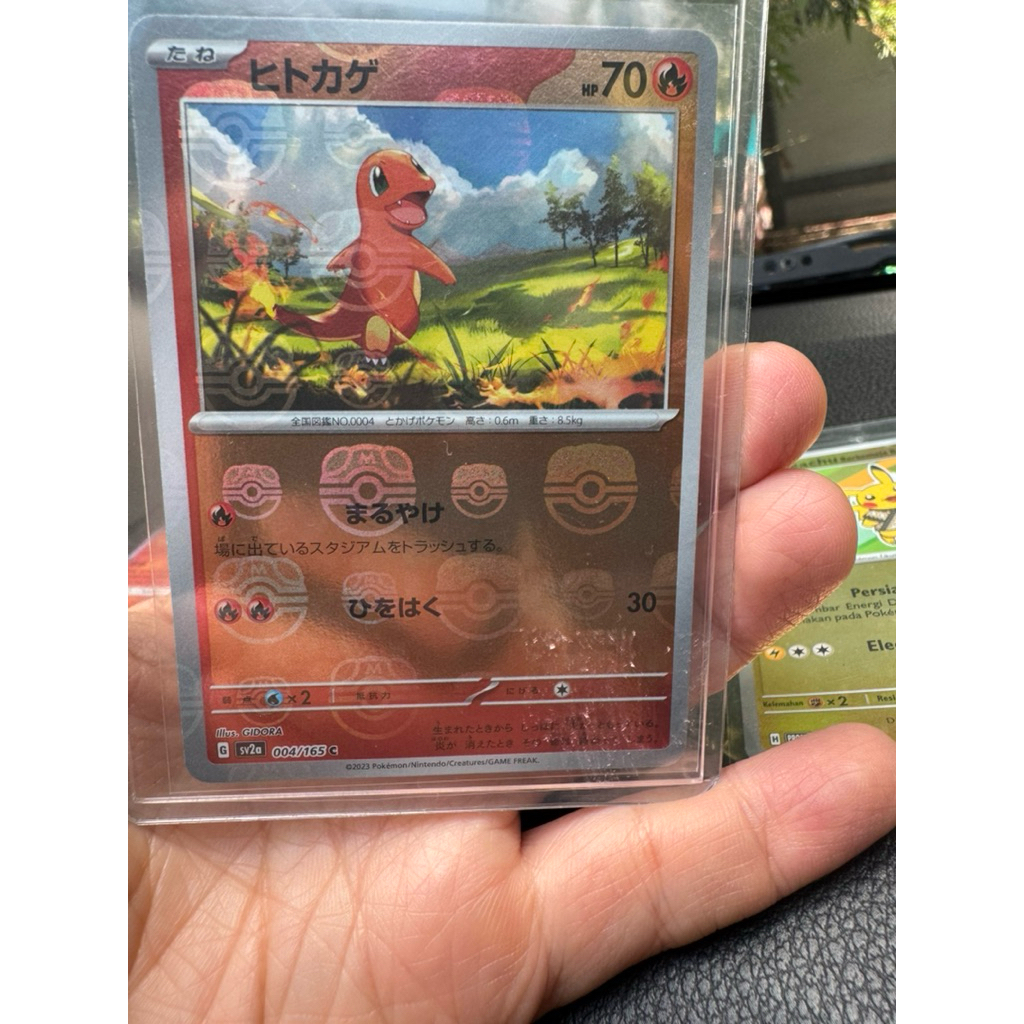 Charmander JP Masterball Holo
