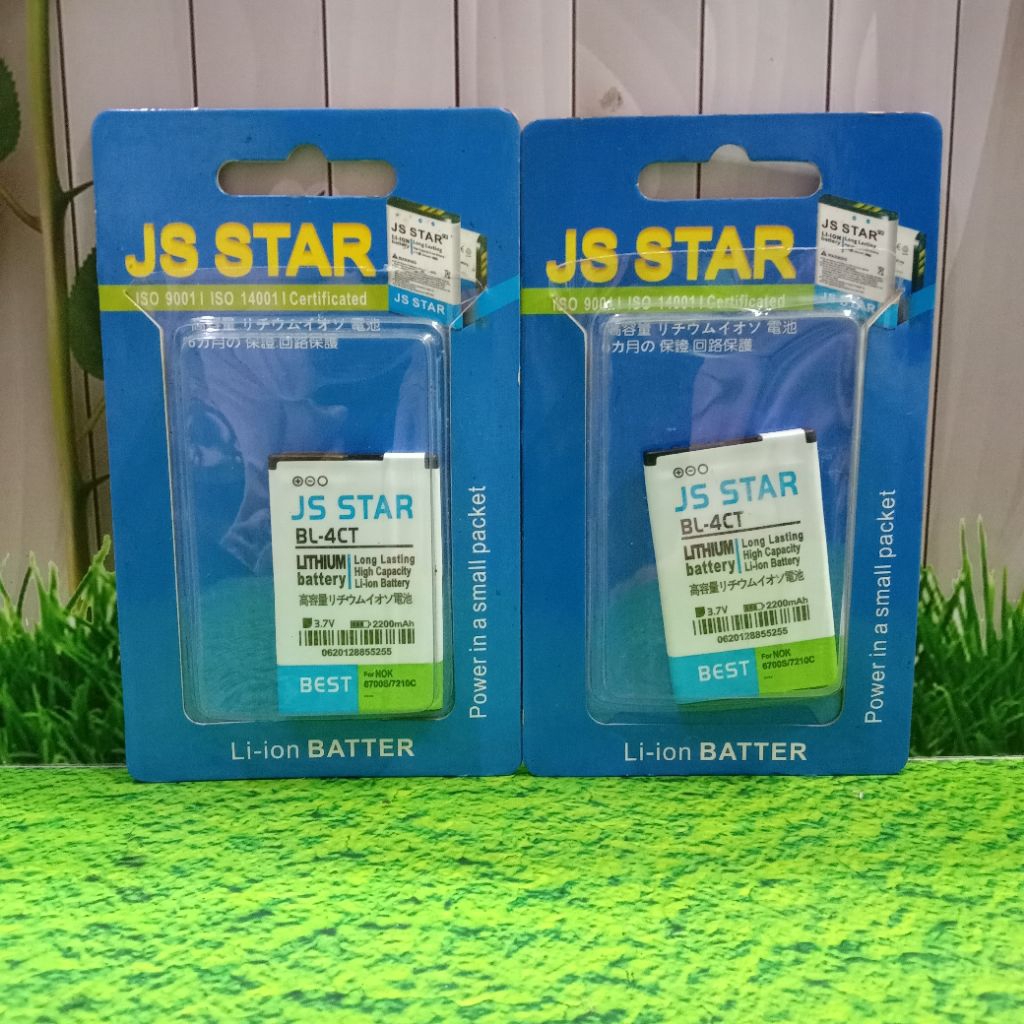 BAT BATERAI BATRE JS STAR BIRU NOKIA BL-4CT BAT NOK BL4CT MURAH NOKIA BL 4CT
