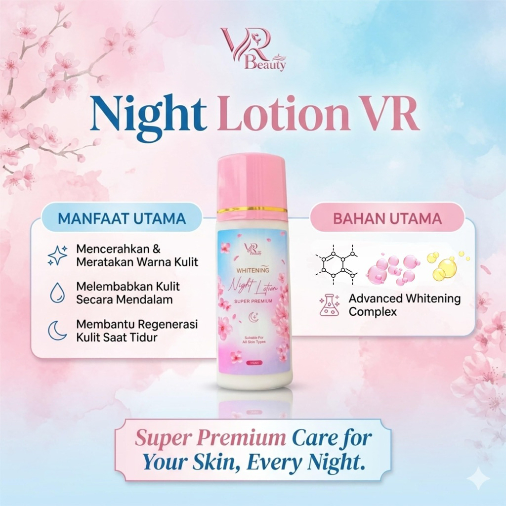 ECER NIGHT LOTION VR whitening