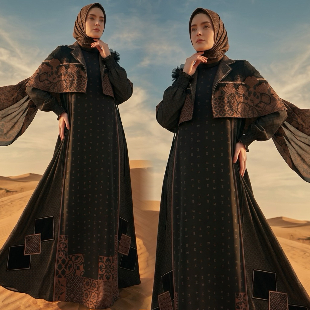 MOTIF HAWA GAMIS DRESS VALENTINA ORI BY MOTIF HAWA