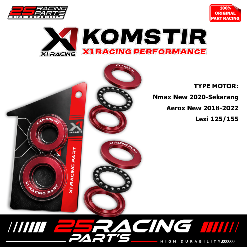 KOMSTIR Nmax New - Aerox New KOMSTIR PNPYamaha Nmax Komstir x1 Racing