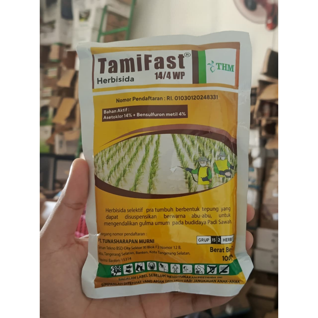 TAMIFAST 100 Gram Herbisida Selektif Pra Tumbuh