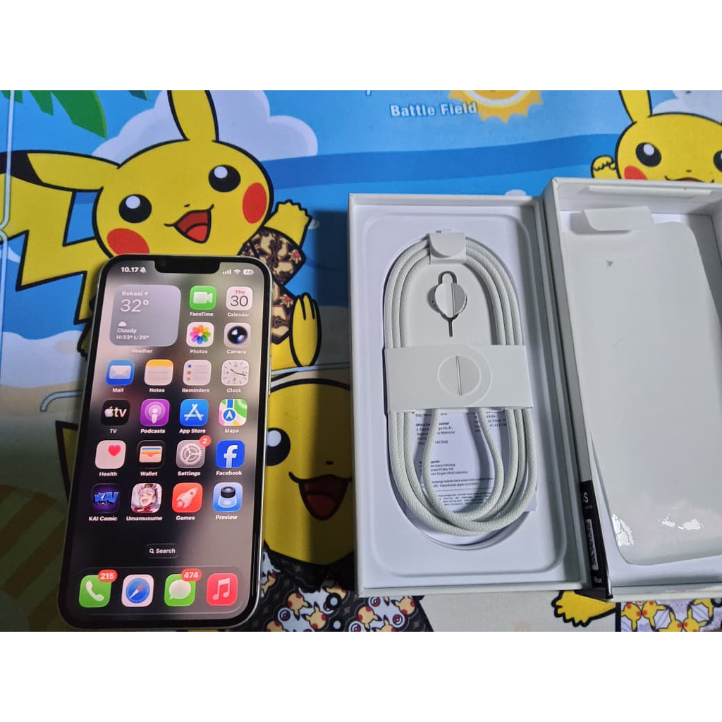 iphone 16e 128gb garansi resmi white