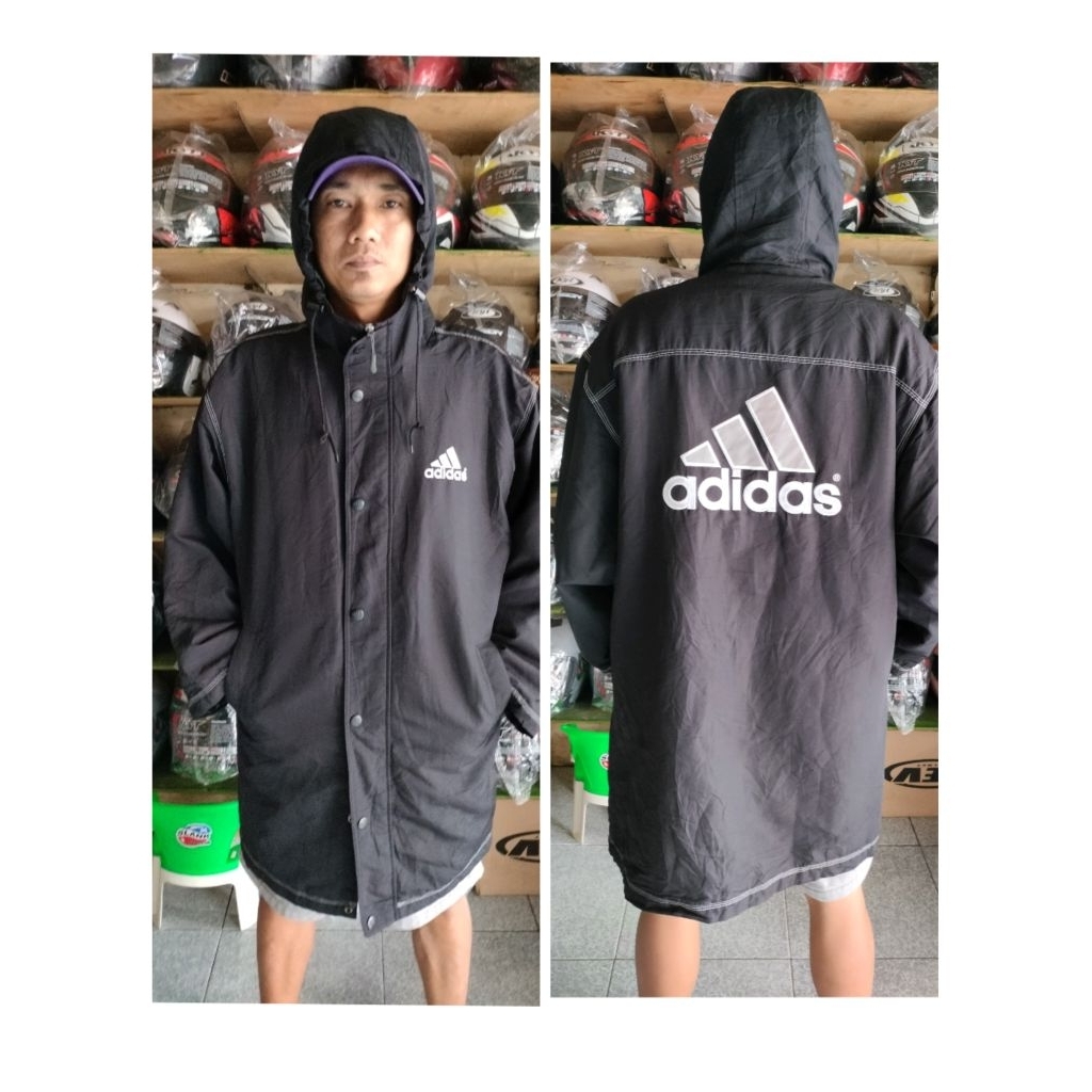 Jaket Tebal brand ADIDAS big logo  ( big size )