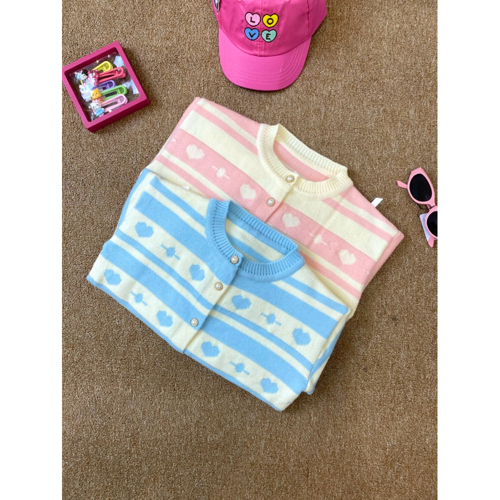 CARDIGAN RAJUT ANAK CEWEK