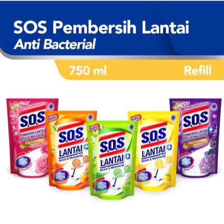 SOS Pembersih Lantai Refill 750ml