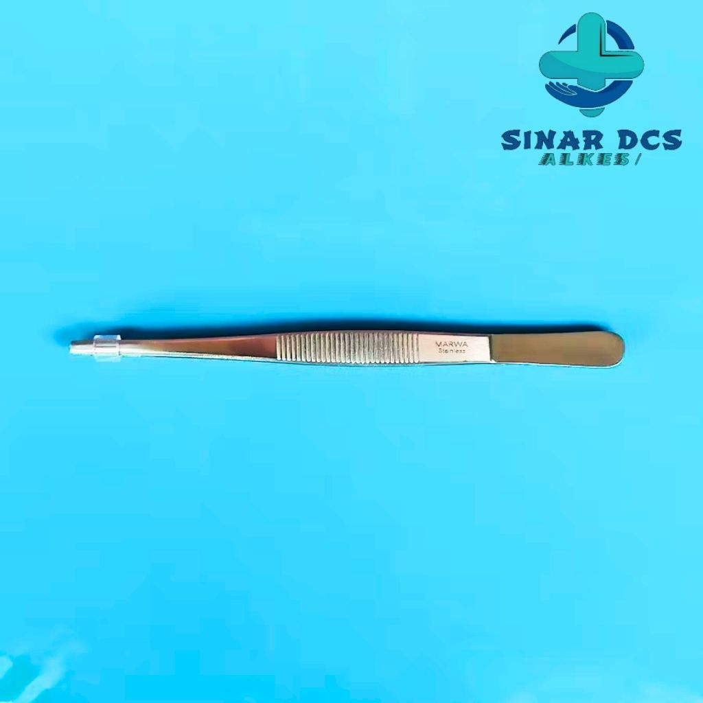 Pinset Anatomi 14 Cm MARWA / Pincet Medis Anatomi / Pinset Anatomis