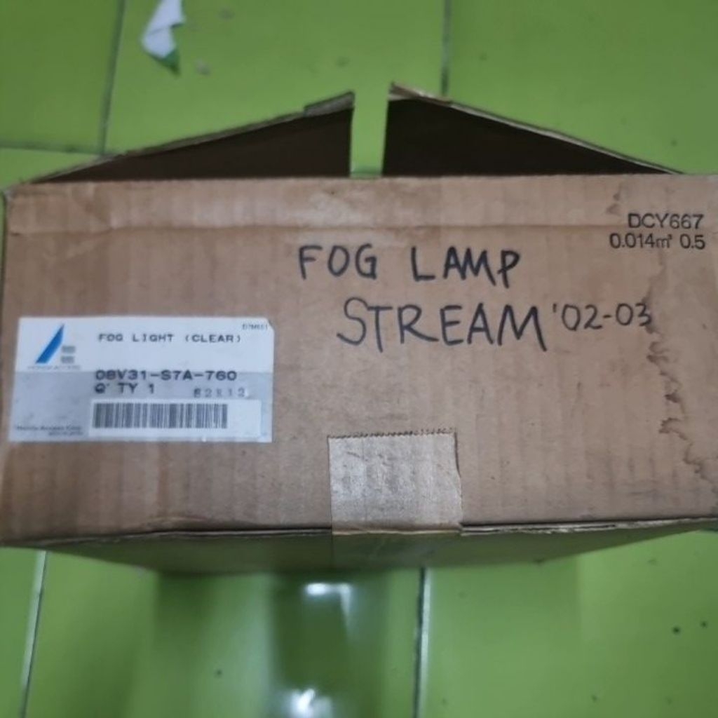 Foglamp clear honda access STREAM 2002-2003