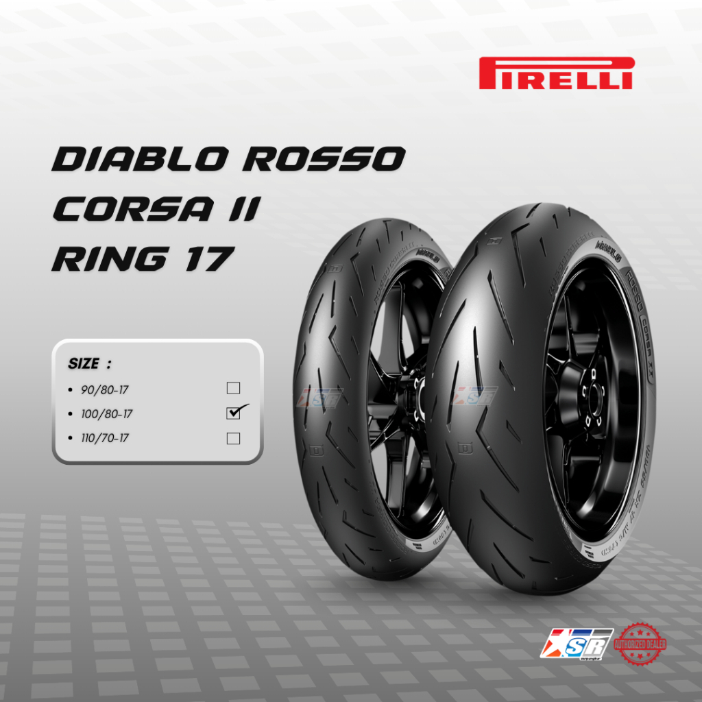 Pirelli Diablo Rosso Corsa II 100/80-17