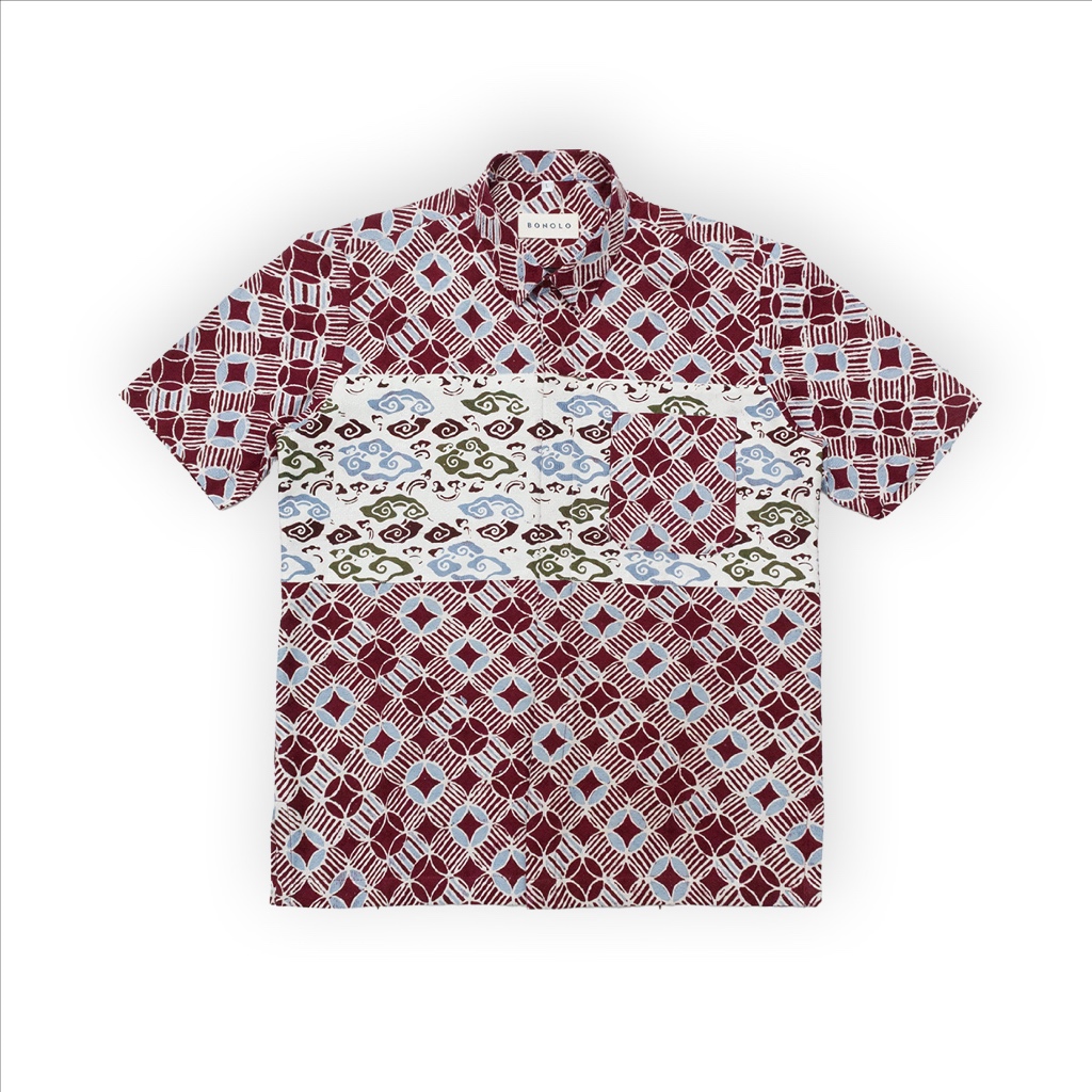 Fayka - Bonolo Kemeja Batik Lengan Pendek