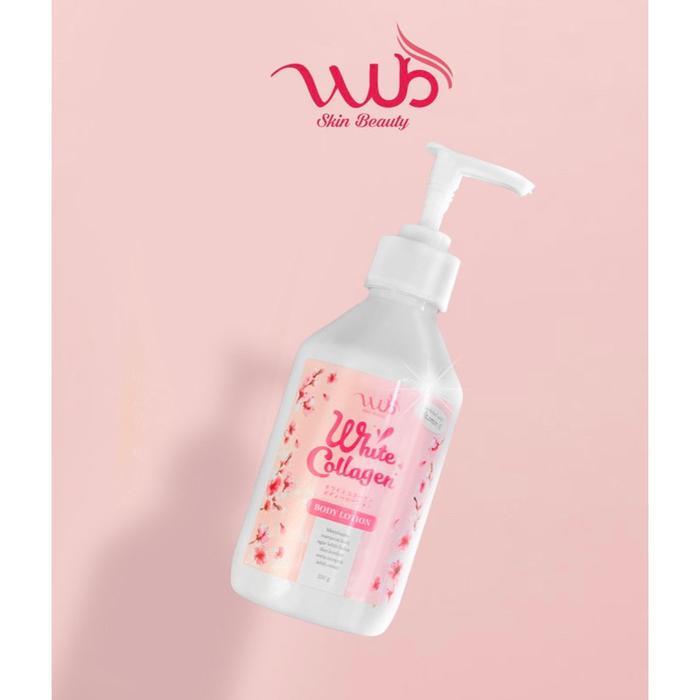 READY STOCK WUB Skin beauty white collagen body lotion 250g