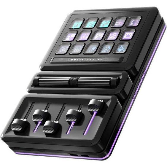 COOLER MASTER MASTERHUB STREAMING MICROPHONE GAMING MEETING PODCASTING RECORDING KIT MHSK13AA00