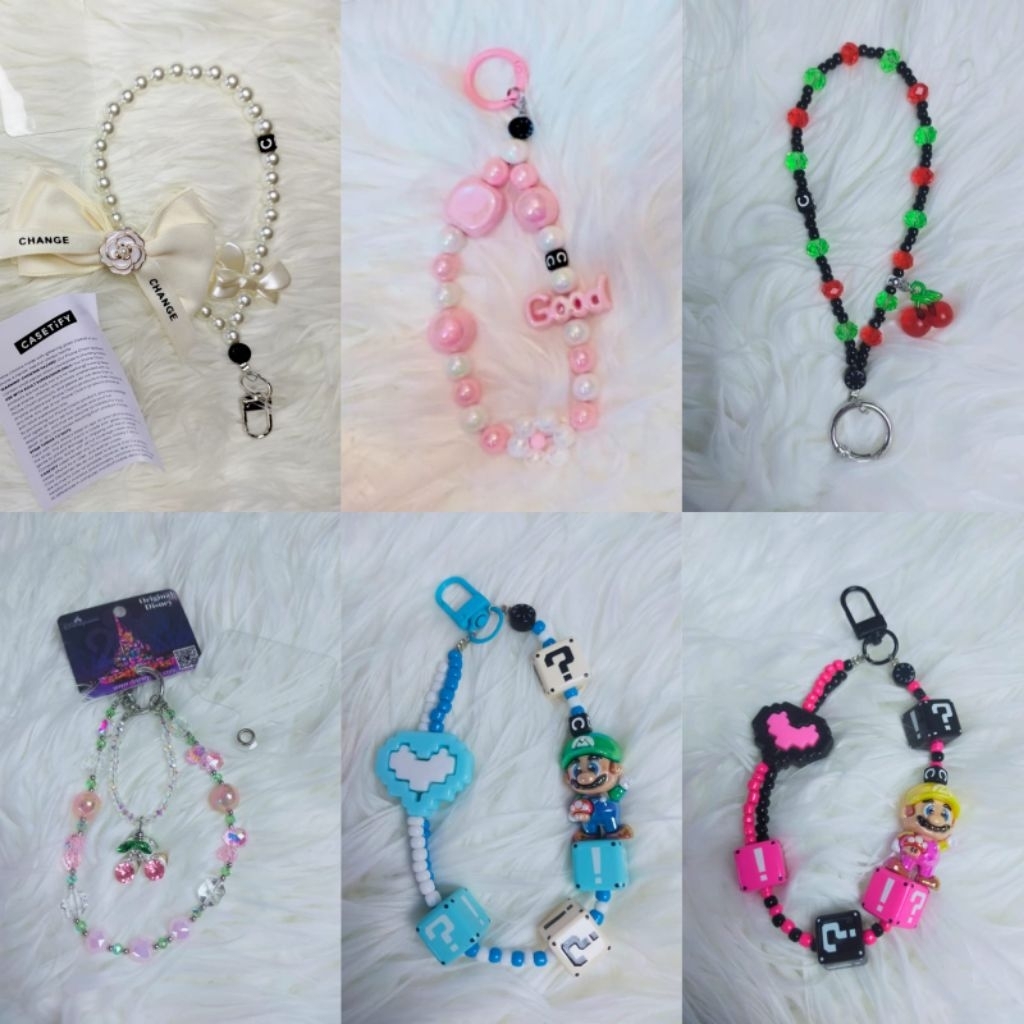 Phone Charm Casetify & Disney / Ganci Handphone / Gantungan Kunci