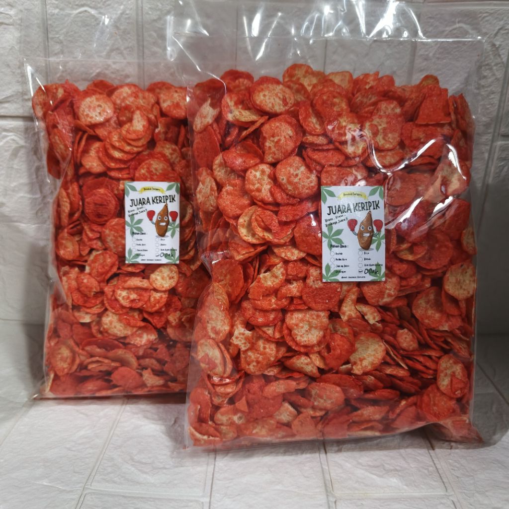 Opak Medan Kiloan Pedas Manis | Opak Jaipong Pedas Gurih Mantapp