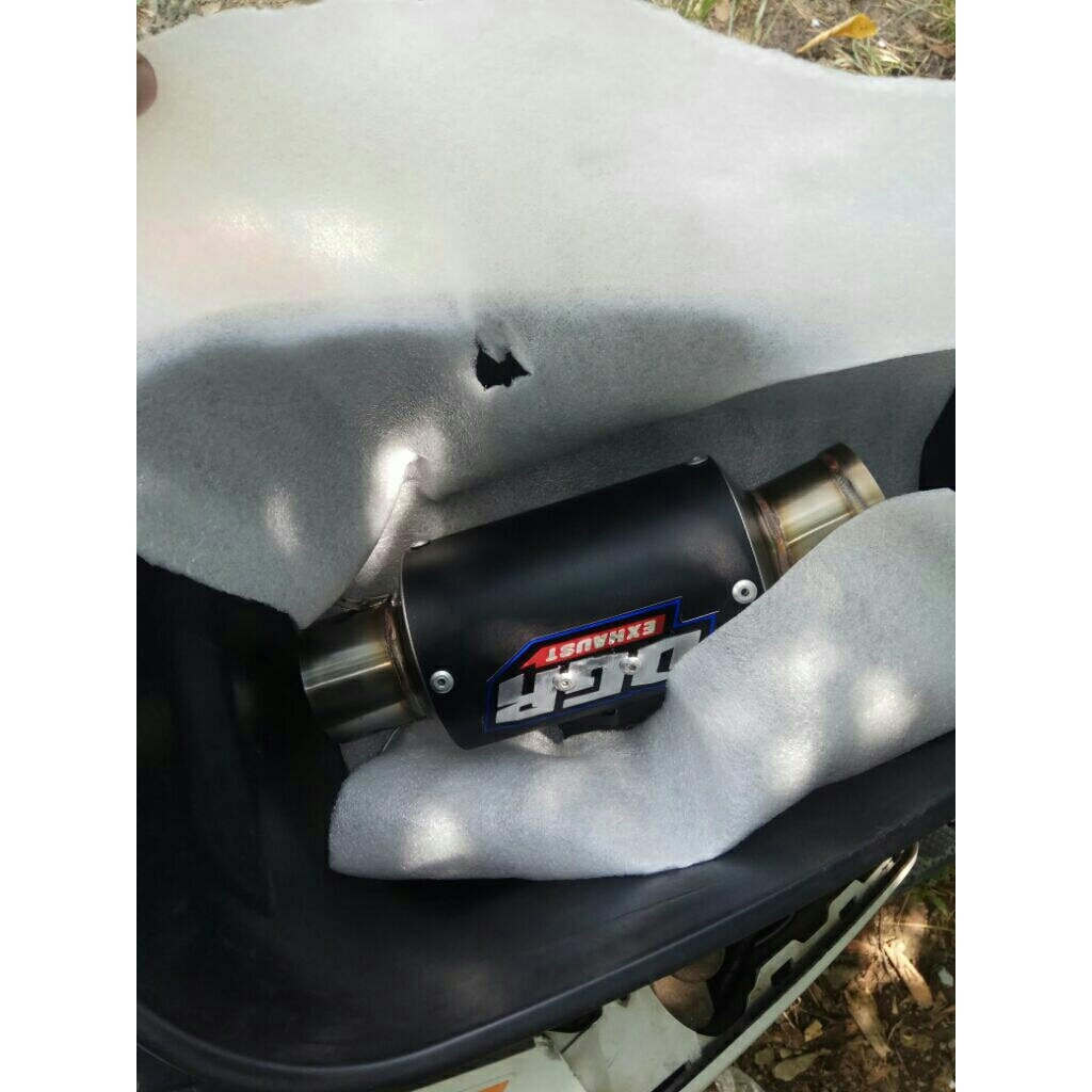 knalpot dgr 12cm sarteng