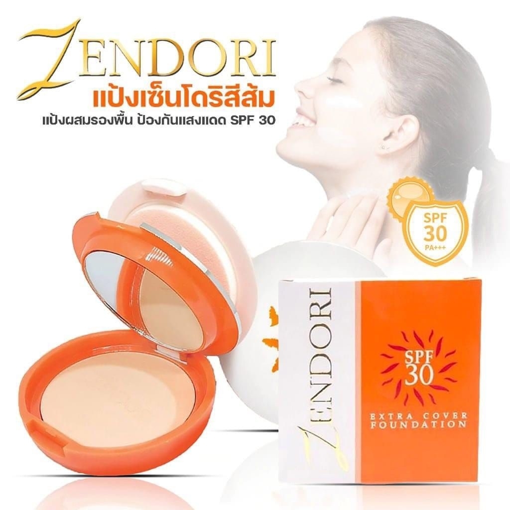 ZENDORI EXTRA COVER FOUNDATION SPF 30 THAILAND 10 GRAM
