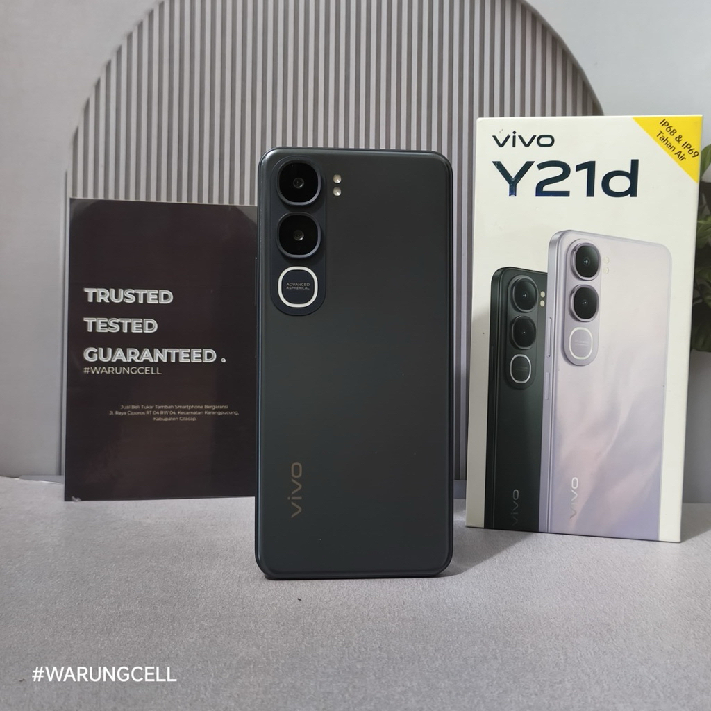 [SECOND] VIVO Y21D 8+8/128GB FULLSET ORIGINAL