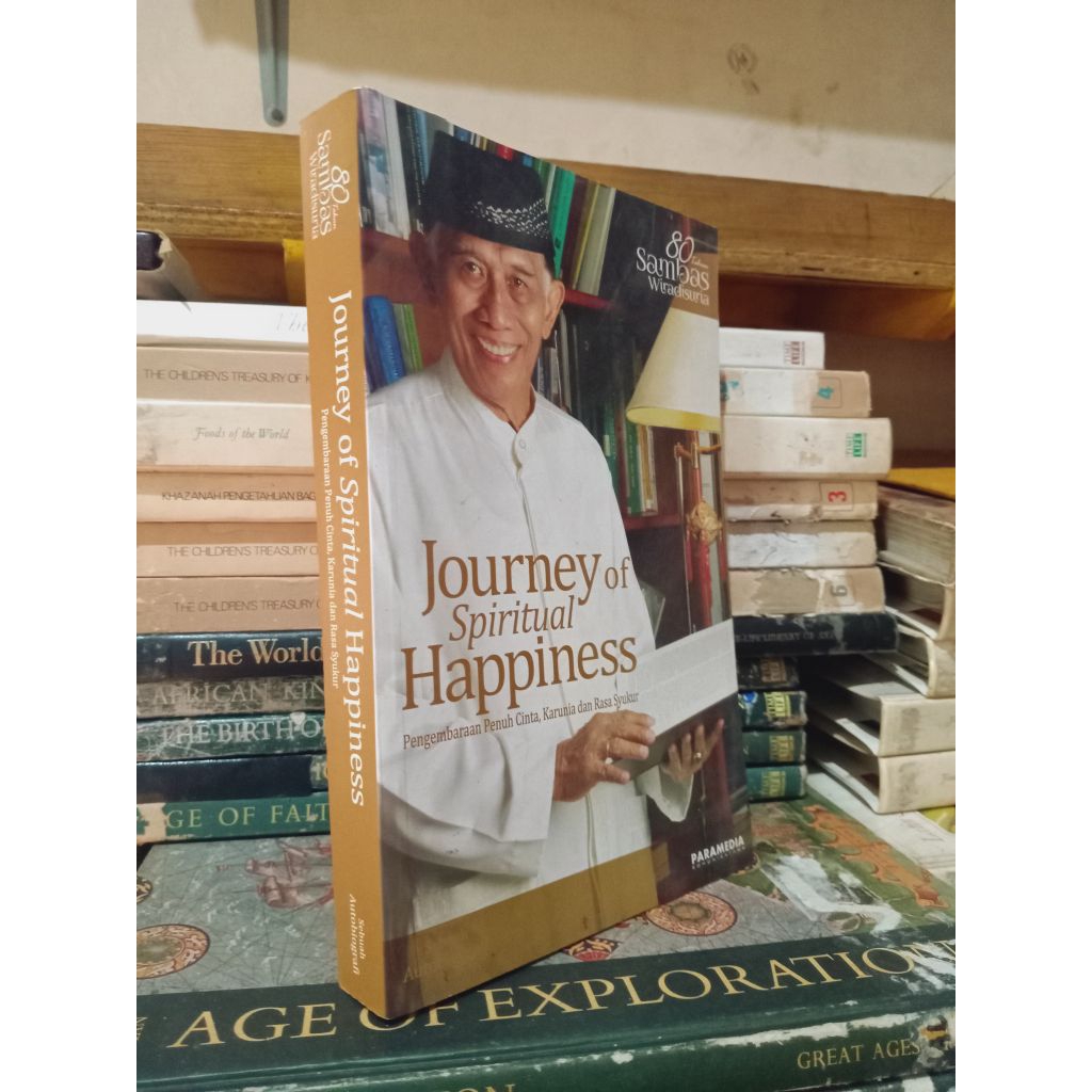 buku Journey of spiritual happiness#rak atas
