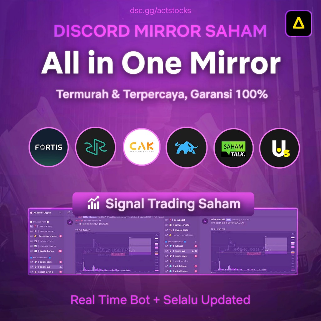 ALL IN ONE DISCORD MIRROR KELAS SAHAM