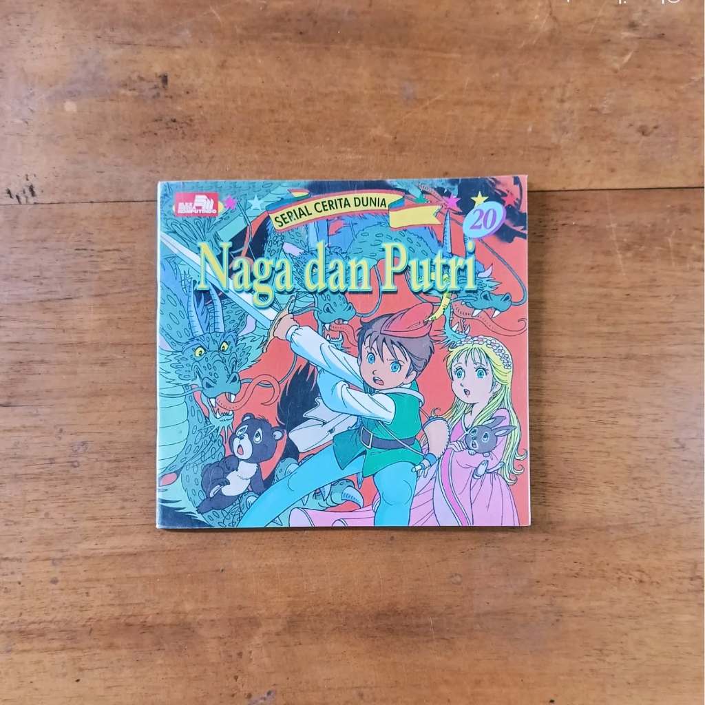 Buku Anak Serial Cerita Dunia Shogo Hirata Nomor 20 Naga dan Putri Penerbit Elex Media Komputindo Ko
