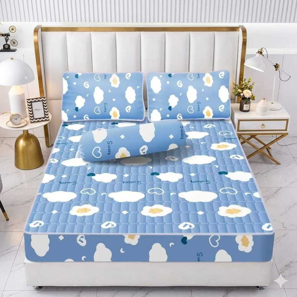 Texania Sprei Waterproof Ukuran 120x200,160x200,180x200,200x200 Texania