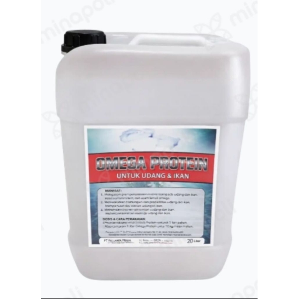 Omega protein probiotik untuk ikan & udang sinar hidup satwa 20kg