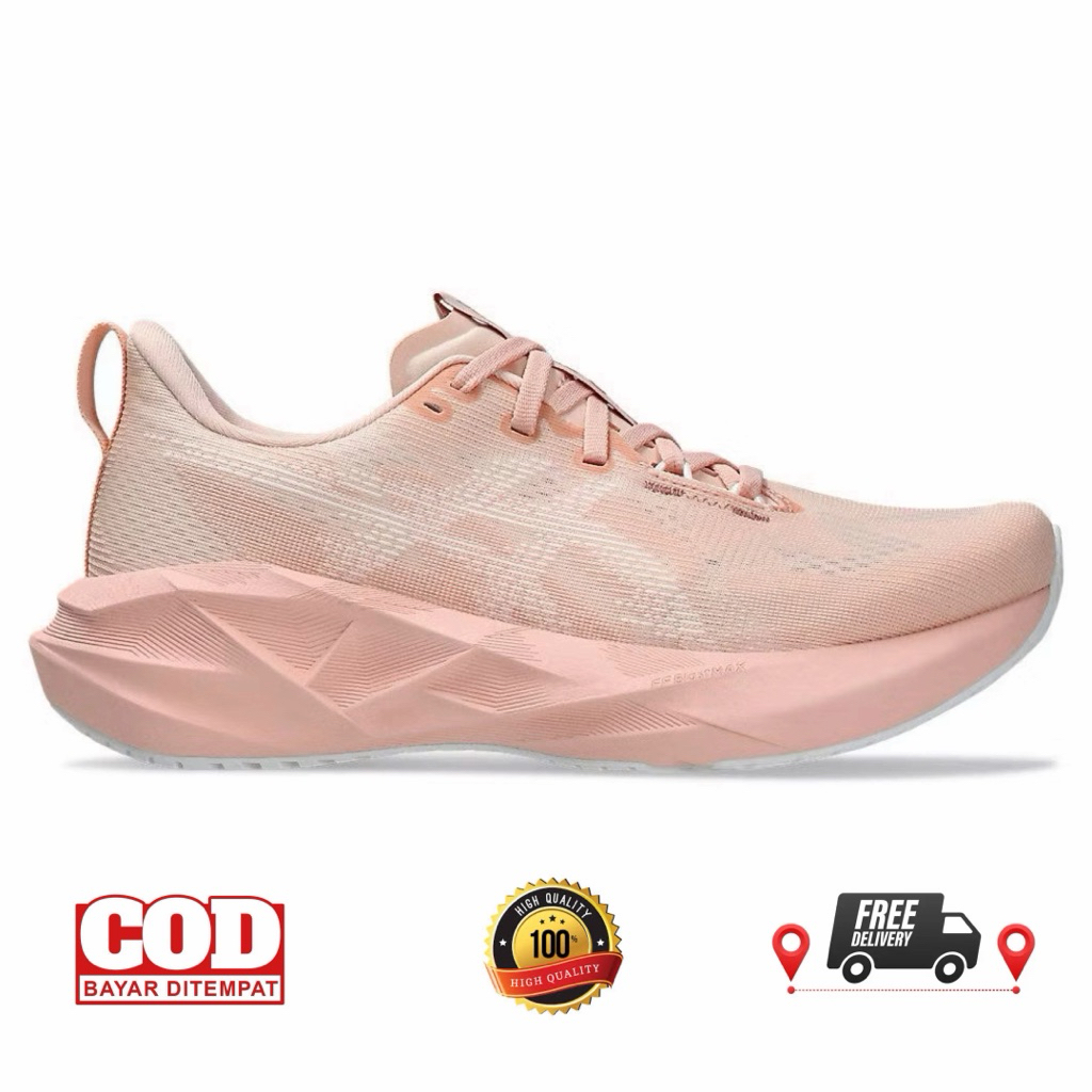 Sepatu Lari Asics Novablast 5 Breeze Pink Peach