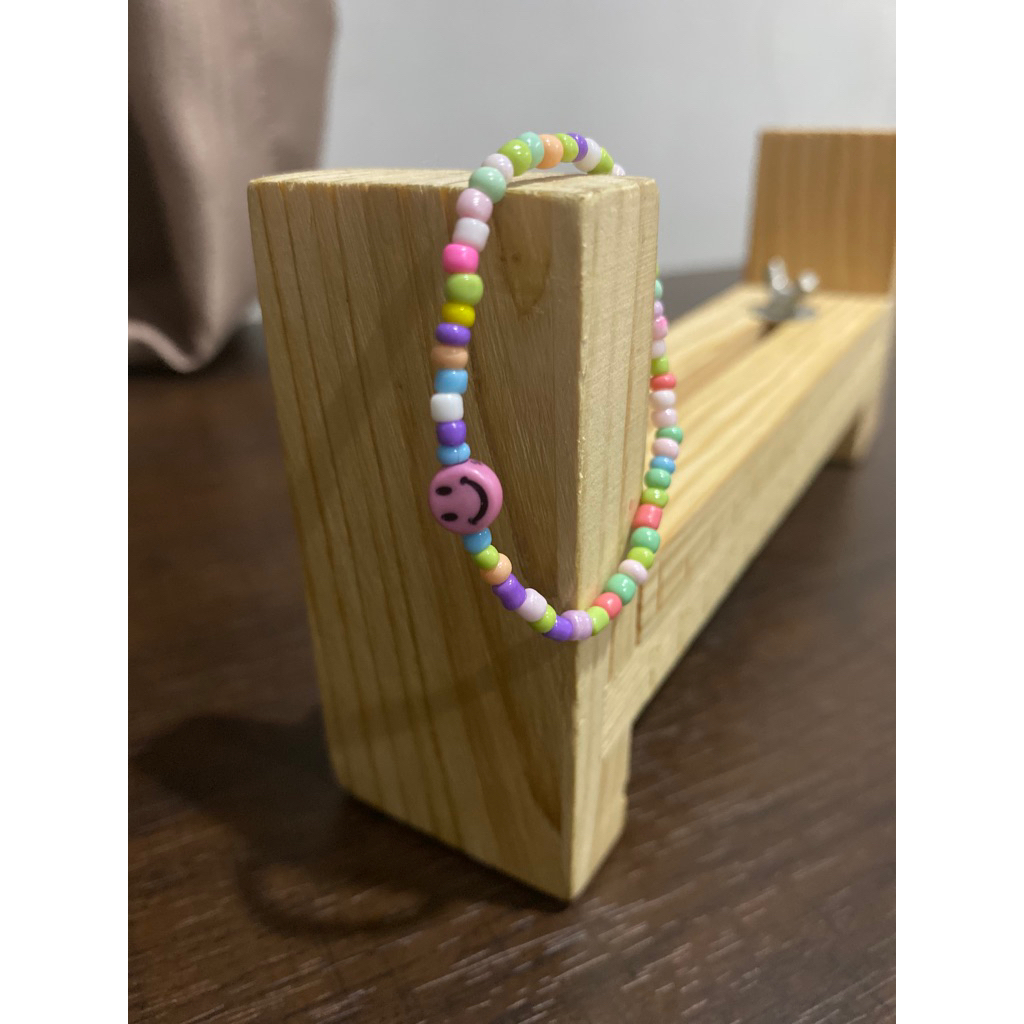 gelang manik smiley / Smiley beads