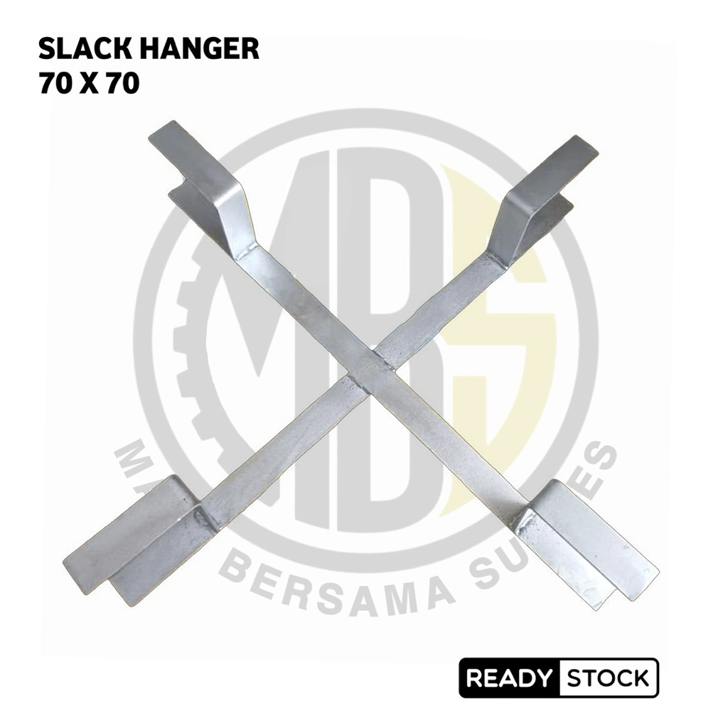 Slack Hanger 70x70 - Slack Support - Fixing Slack - Palang Slack - Slack Kabel - Kabel Adss - Stang 