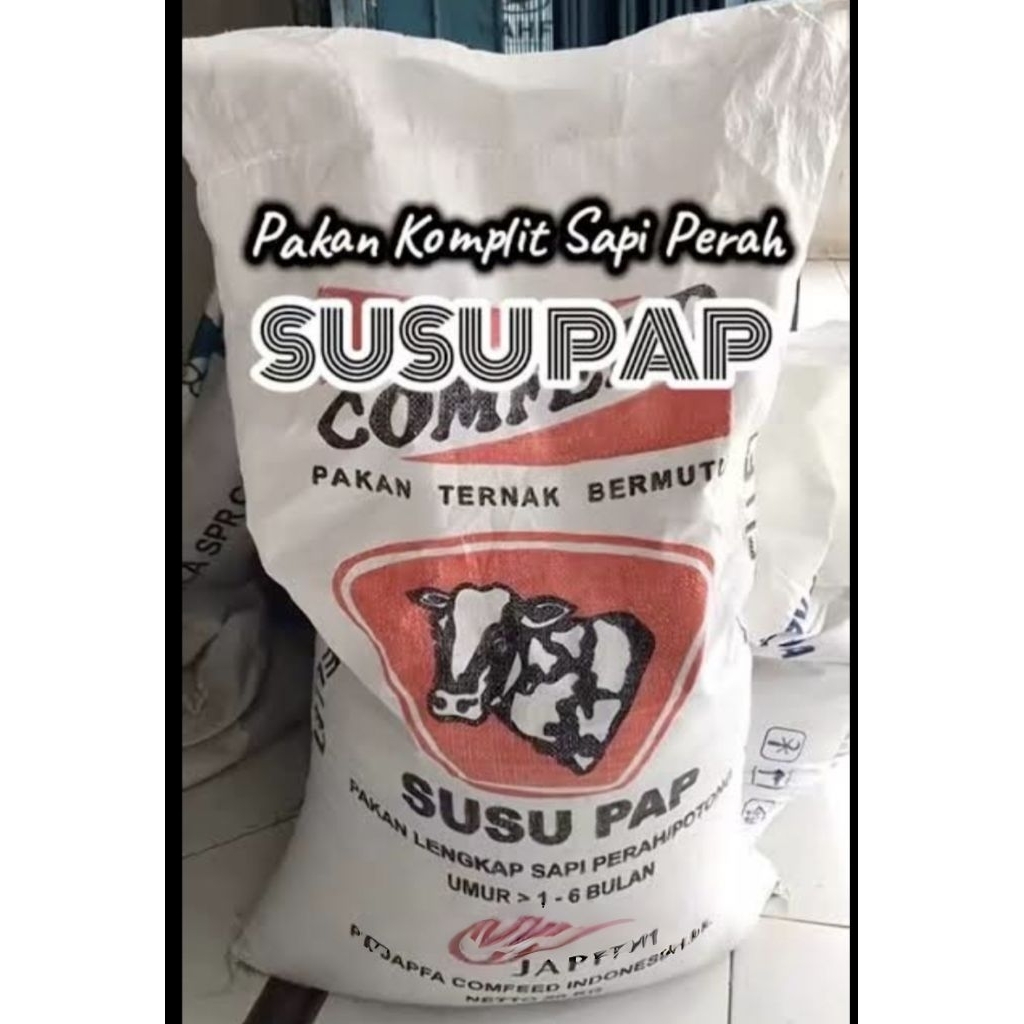 Konsentrat Sapi Kambing Domba Pellet Pedaging Comfeed Susu Pap