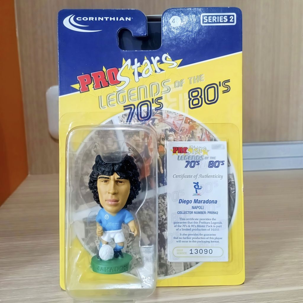 Action figure original Corinthian Prostars Diego Maradona SC Napoli original product
