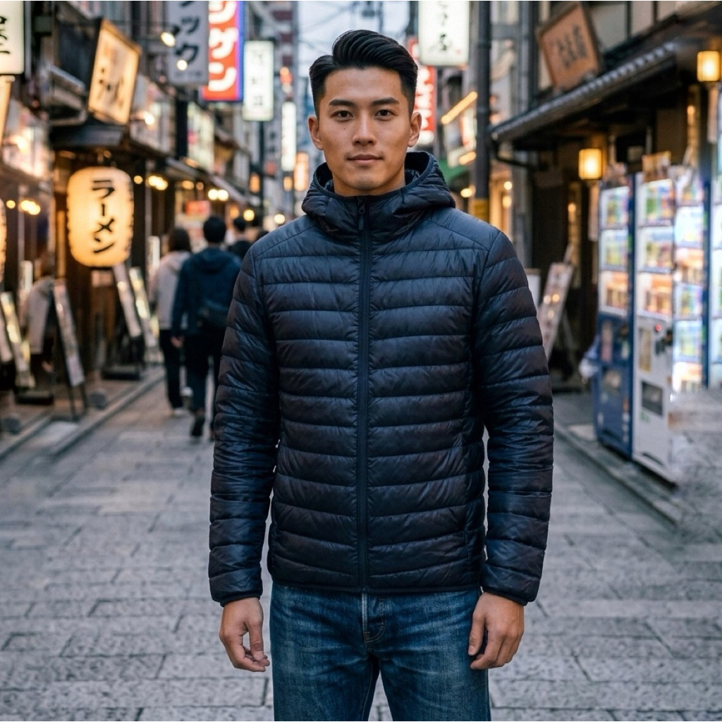 JAKET BULU ANGSA ULTRALIGHT UNIQLO