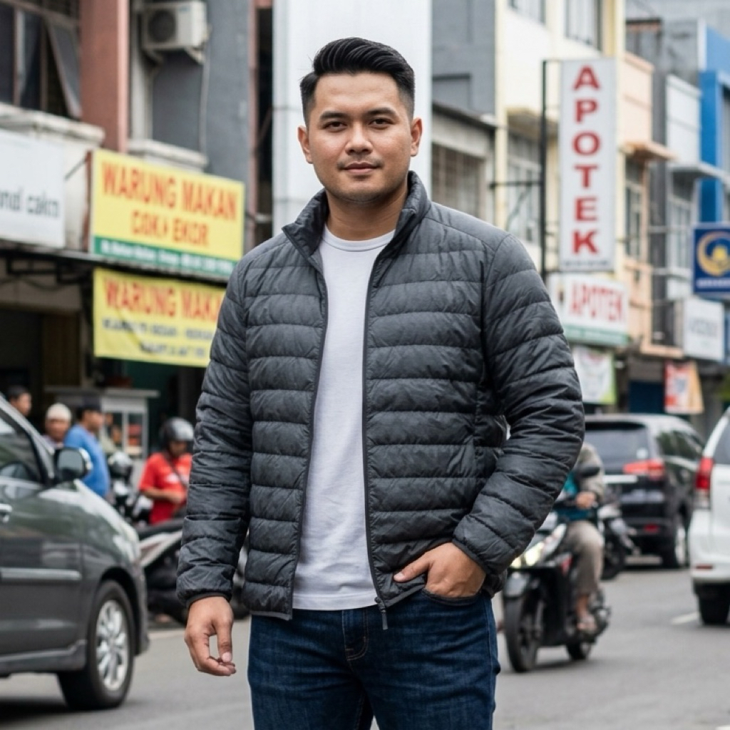 JAKET BULU ANGSA ULTRALIGHT UNIQLO
