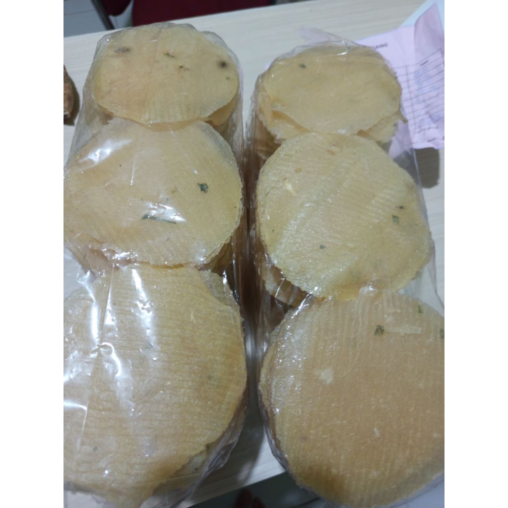Kicimpring / Opak singkong Original/pedas 1kg