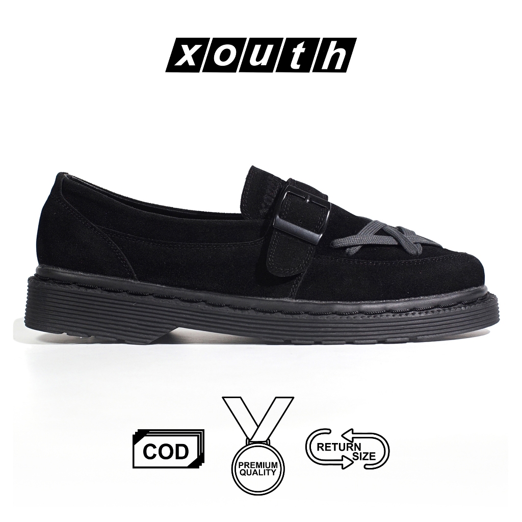 star-lace beater black - loafer xouth
